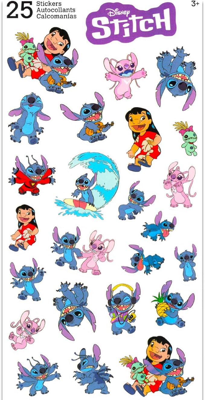 Disney Lilo and Stitch Lunch Bag Set for Toddlers, Kids - Bundle with Stitch Insulated Lunch Box, Stitch Stickers, More | Lilo and Stitch School Supplies