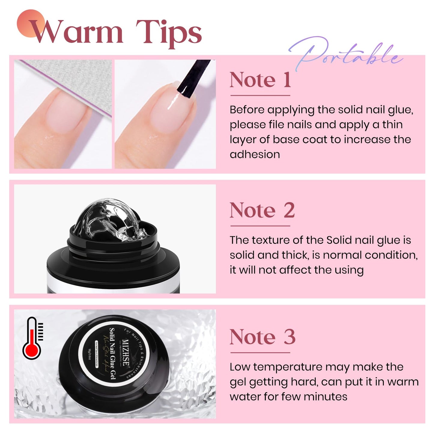 MIZHSE Gel Nail Kit, Solid Nail Glue Gels with 240Pcs Almond Medium Nails Tips Soft Gel Half Matte, Portable U V LED Nails Lamp Gels Extension Kit for Salon Art Home DIY Manicure