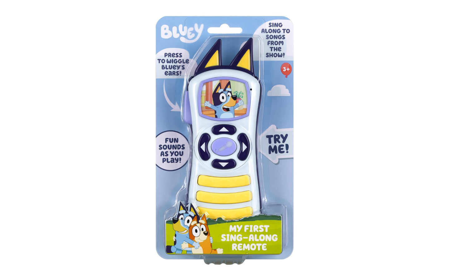 Bluey Toy Remote Control for Toddlers with Built-in Music and Sound Effects, Bluey Toys for Kids