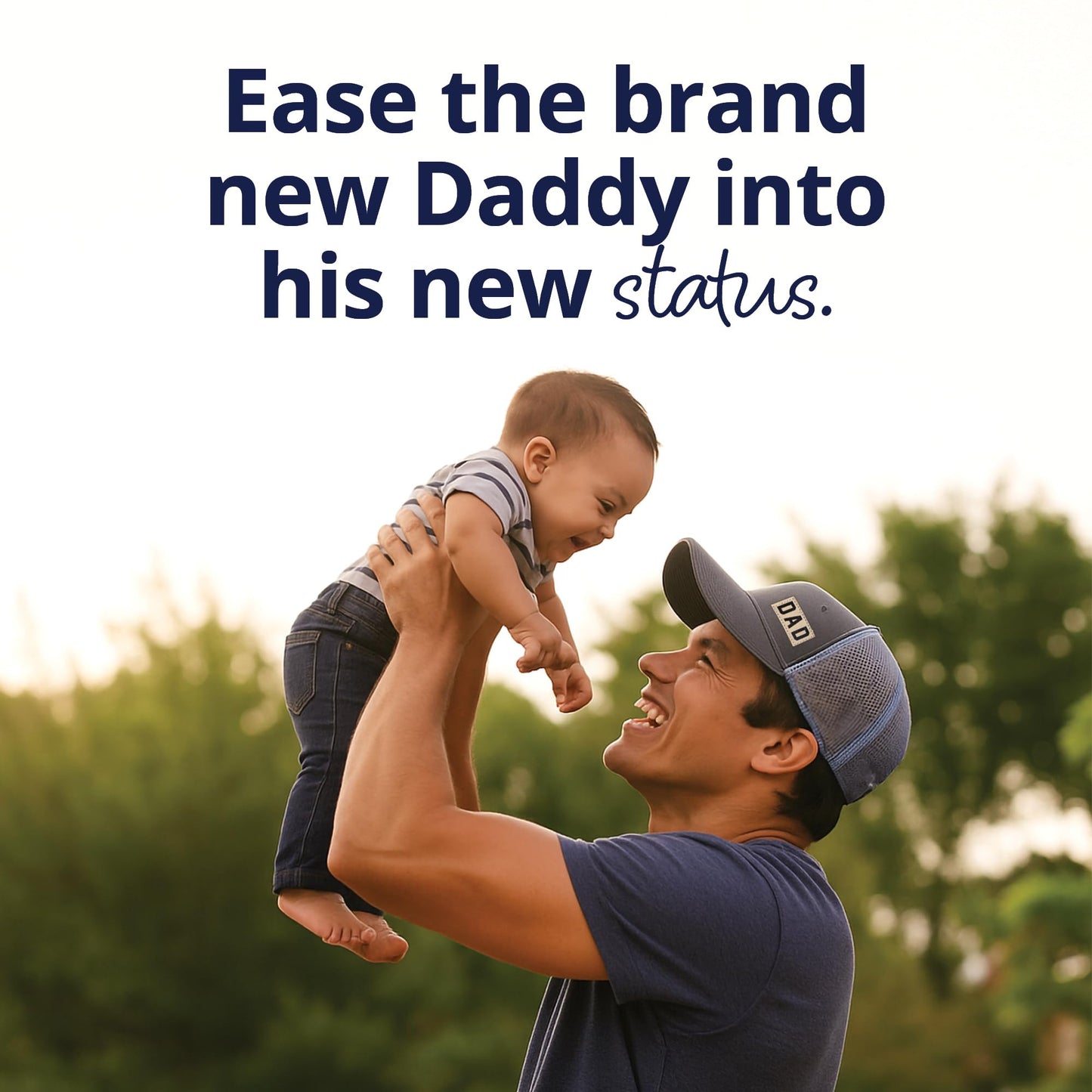 Bump Boxes, New Dad Gift Box with Mug, Hat, Teether, Onesie and Balm, Unique Kit for First time or Expecting Father, Fathers Gifts for Men