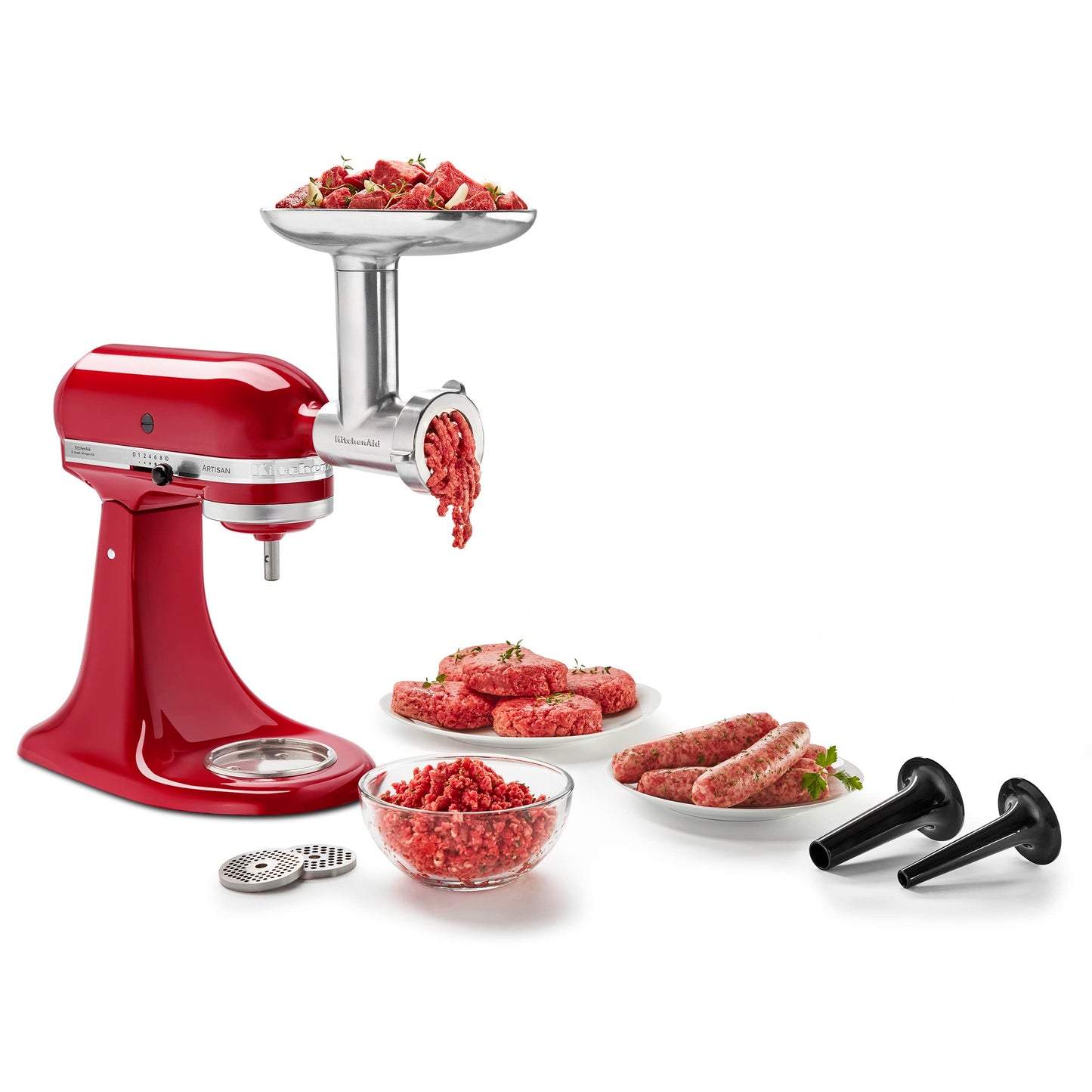 KitchenAid Stand Mixer Attachment, Food Grinder KSMMGA, Metal Food Grinder
