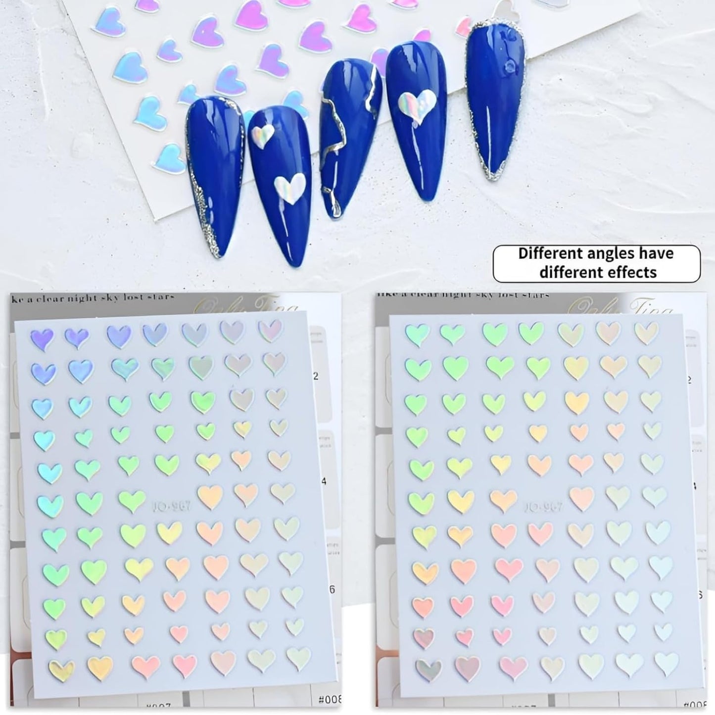 White Bow Nail Stickers for Nail Art 5D Self Adhesive White Nails Art Stickers Bow Nail Decals with Rhinestone Design Embossed Bow Decoration Accessories for Women Girls