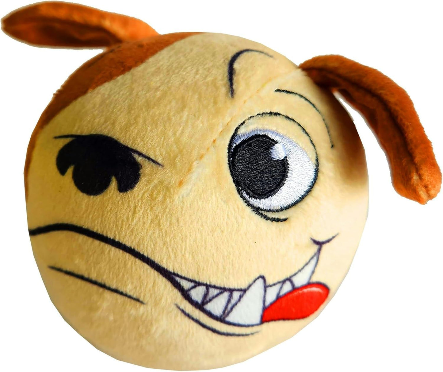 ChuckleHeadz Bulldog Plush Toy – Funny Interactive Animal Plushie with Silly Giggling, Laughing, and Farting Sounds, Hilarious Prank Gag Gift