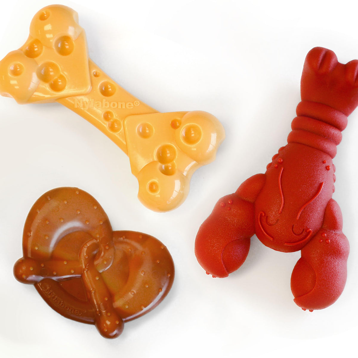 Nylabone Lobster Power Chew Toy for Dogs, Dog Toys for Aggressive Chewers