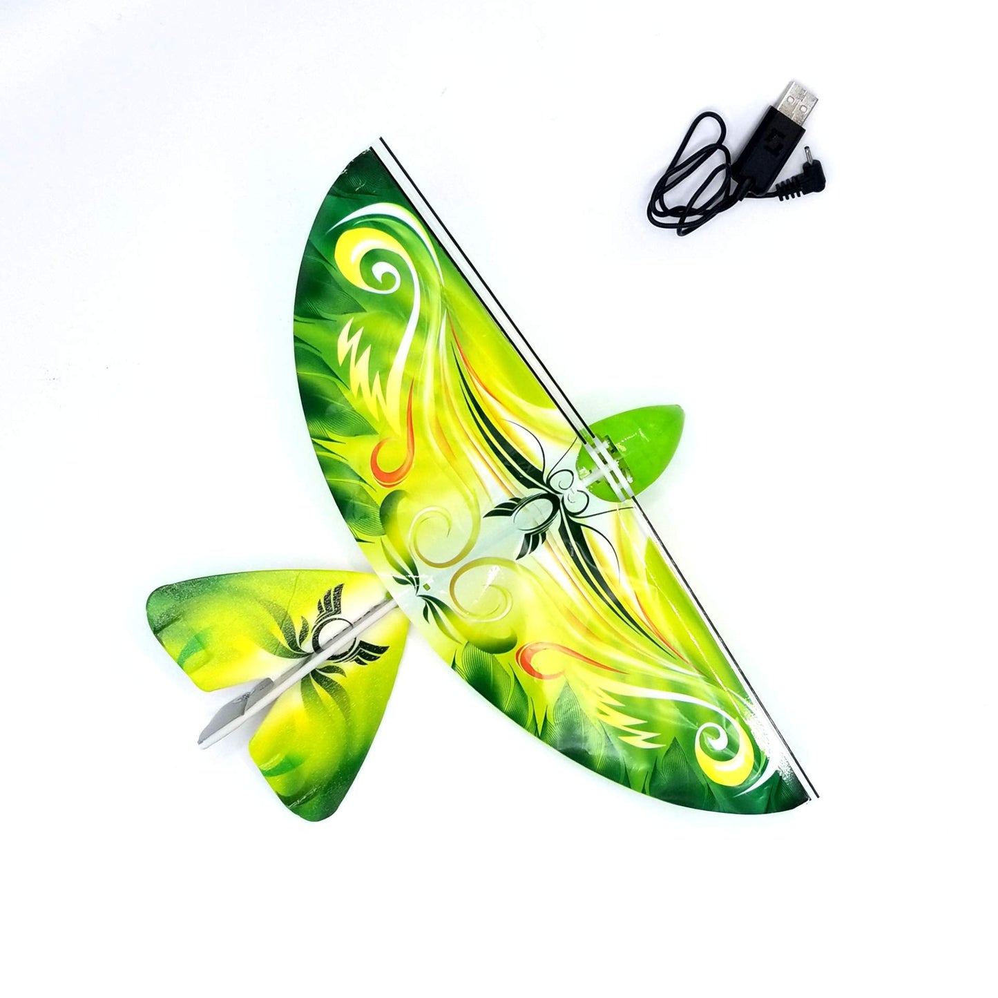 MUKIKIM LX-128-G Self Flying E Bird Electronic Flying Bird Toy Drone - Green