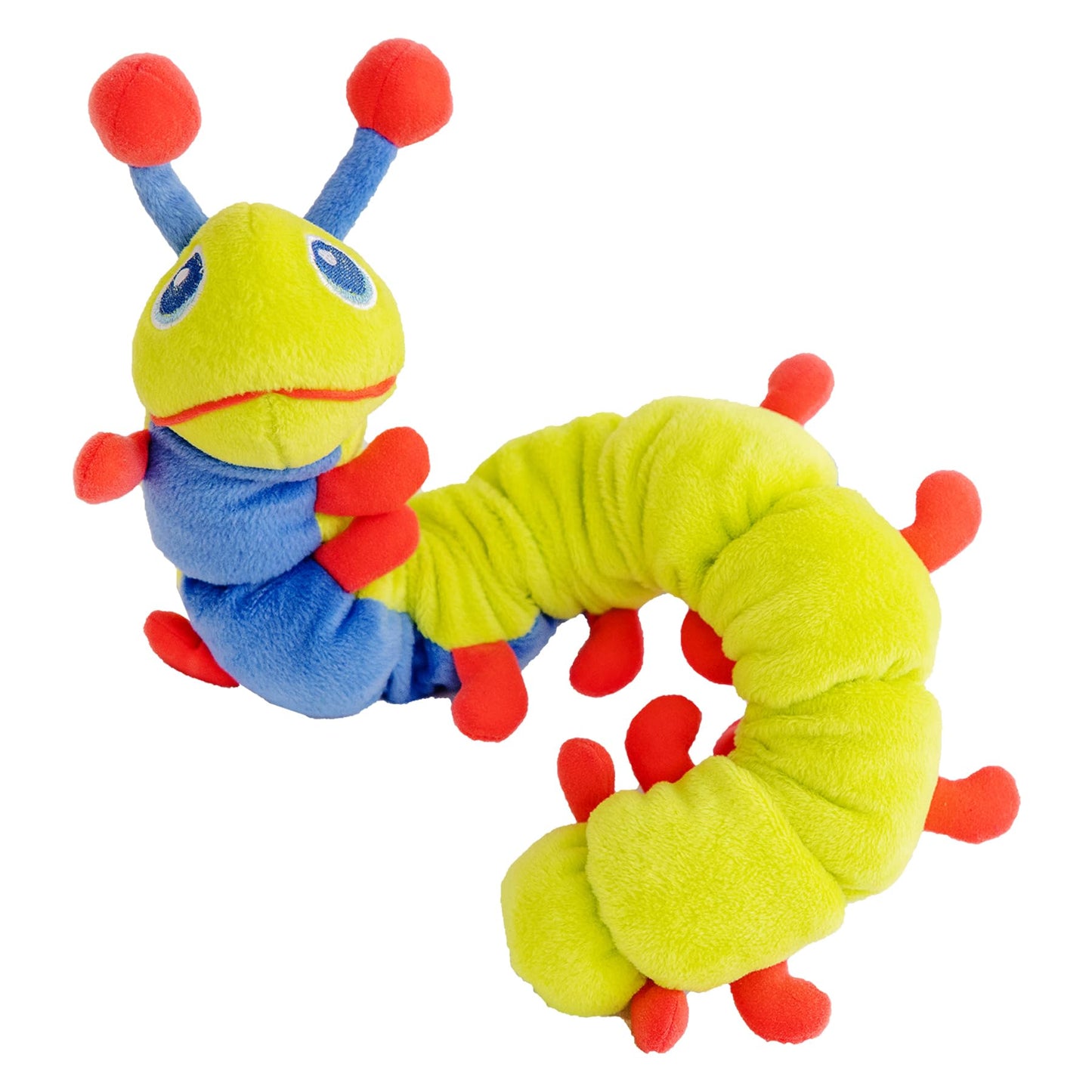 Calmee the Caterpillar Weighted Sensory Plush Toy for Kids, Breathing Exercise & Calming Tool for Focus and Emotional Regulation, SEL Mindfulness Toy for Home & Classroom. Soft, Durable, & Washable.