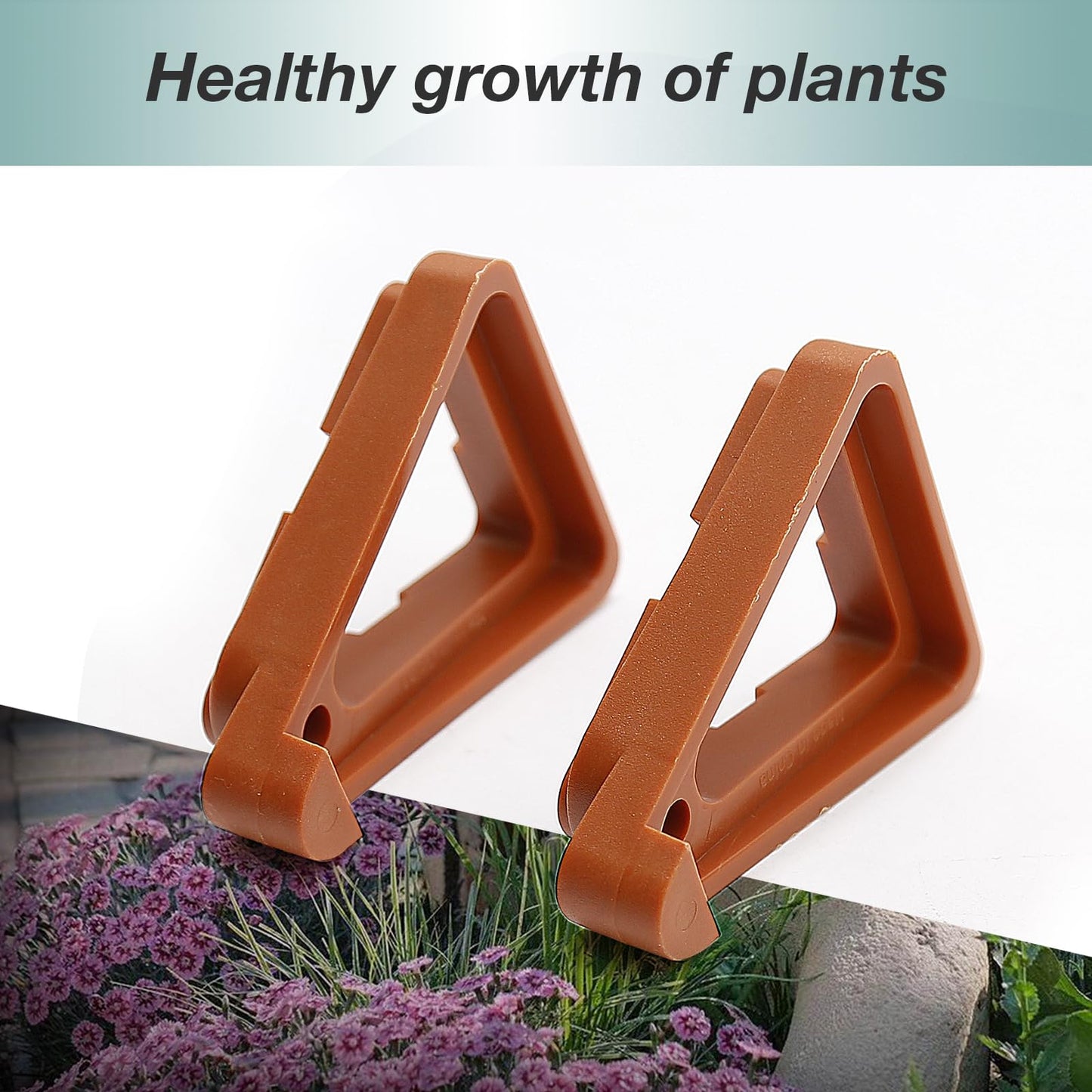 DUZFOREI 20 PCS Black Plant Pot Feet, Planter Lifter, Suitable for Indoor and Outdoor Gardening Plant Bracket, Enhanced Ventilation