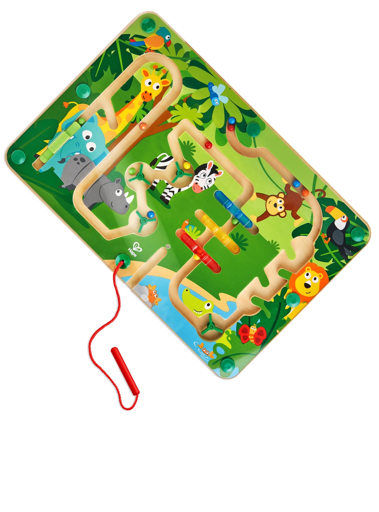Hape Wooden Jungle Magnetic Maze