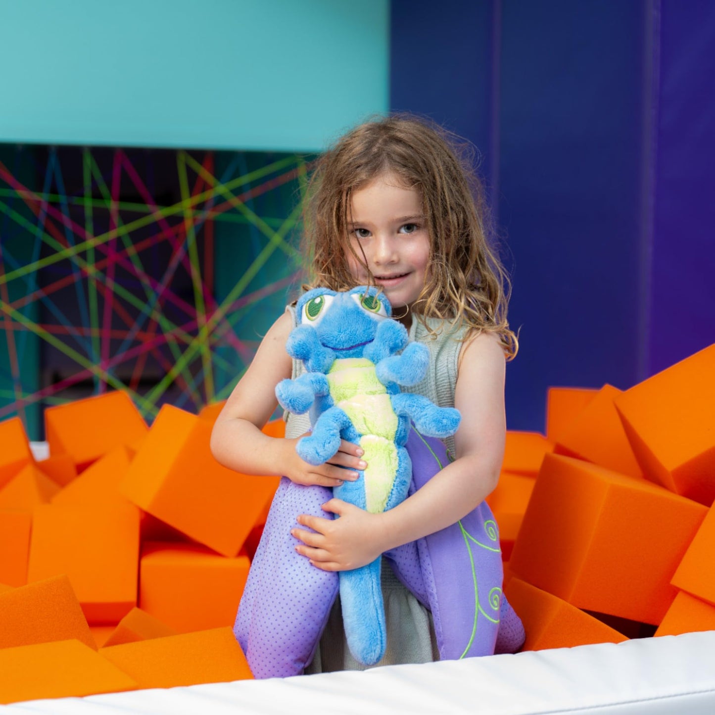 Flutter The Dragonfly – 3 lb Weighted Plush Toy for Kids – Calming Sensory Support for Emotional Regulation & Focus – Tactile Fidget Wings – Autism, ADHD & SPD Friendly