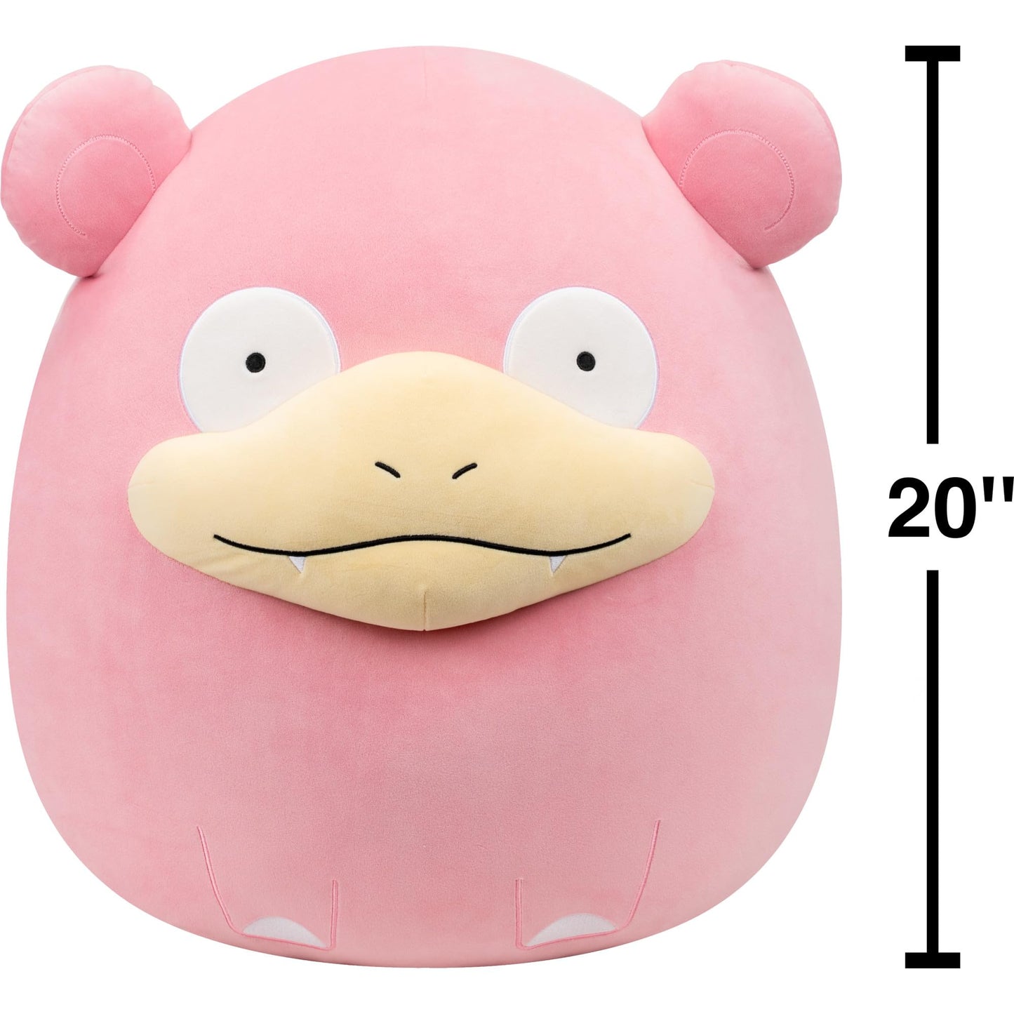 Squishmallows Original 20in Slowpoke Pokémon Plush - Ultrasoft Official Jazwares Plush (Jumbo)