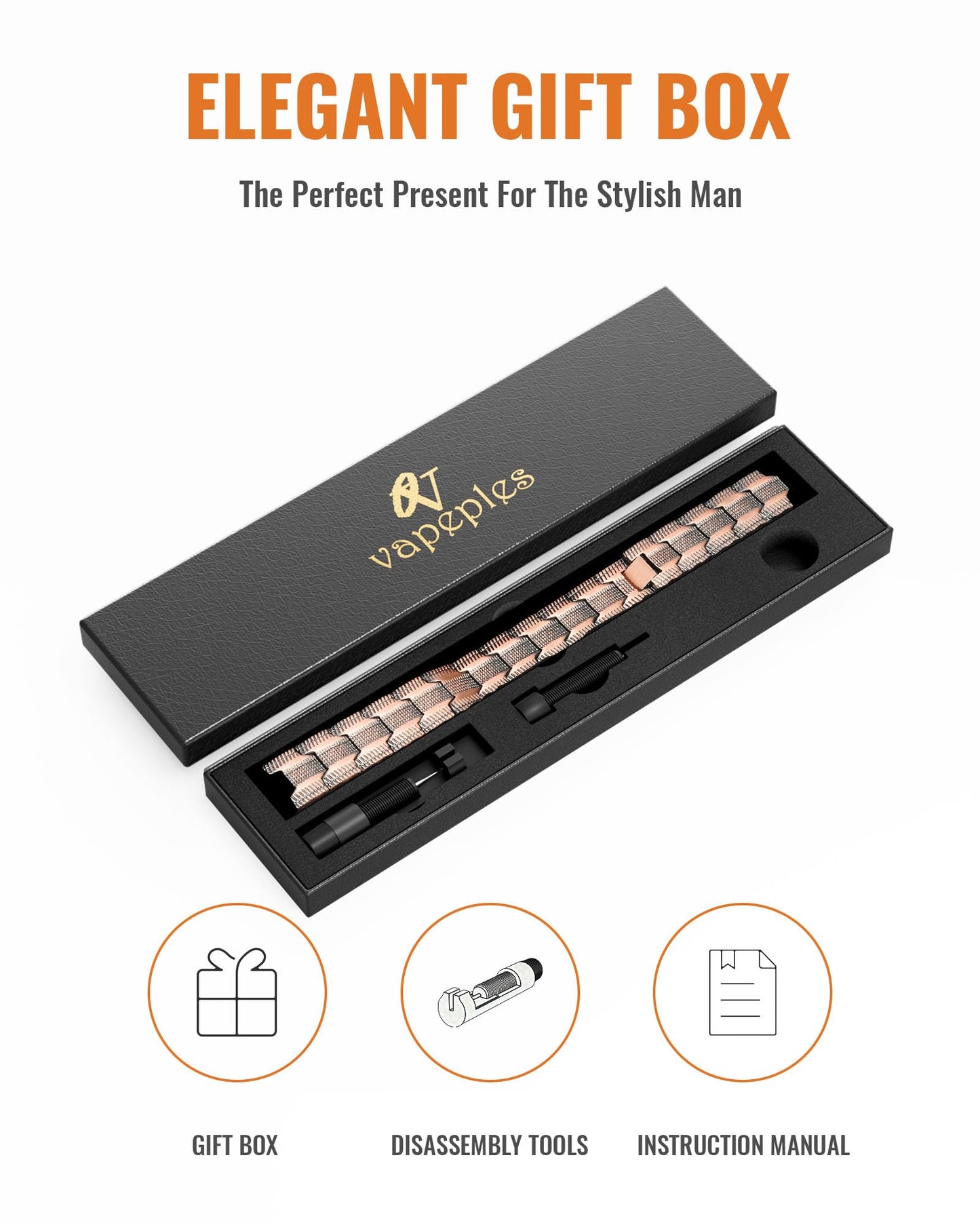 vapeples 99.99% Pure Copper Men's Bracelet with 3800 Gauss Triple-Strength Magnets, Foldover Clasp, and Adjustable Size,Shield Design
