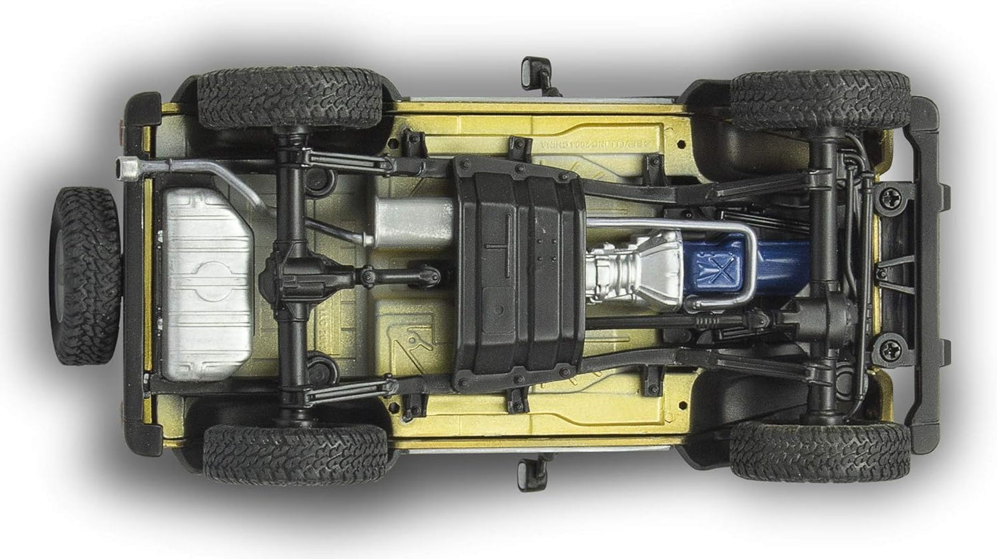 Revell 85-4501 Jeep Wrangler Rubicon Model Car Kit 1:25 Scale 92-Piece Skill Level 4 Plastic Model Building Kit