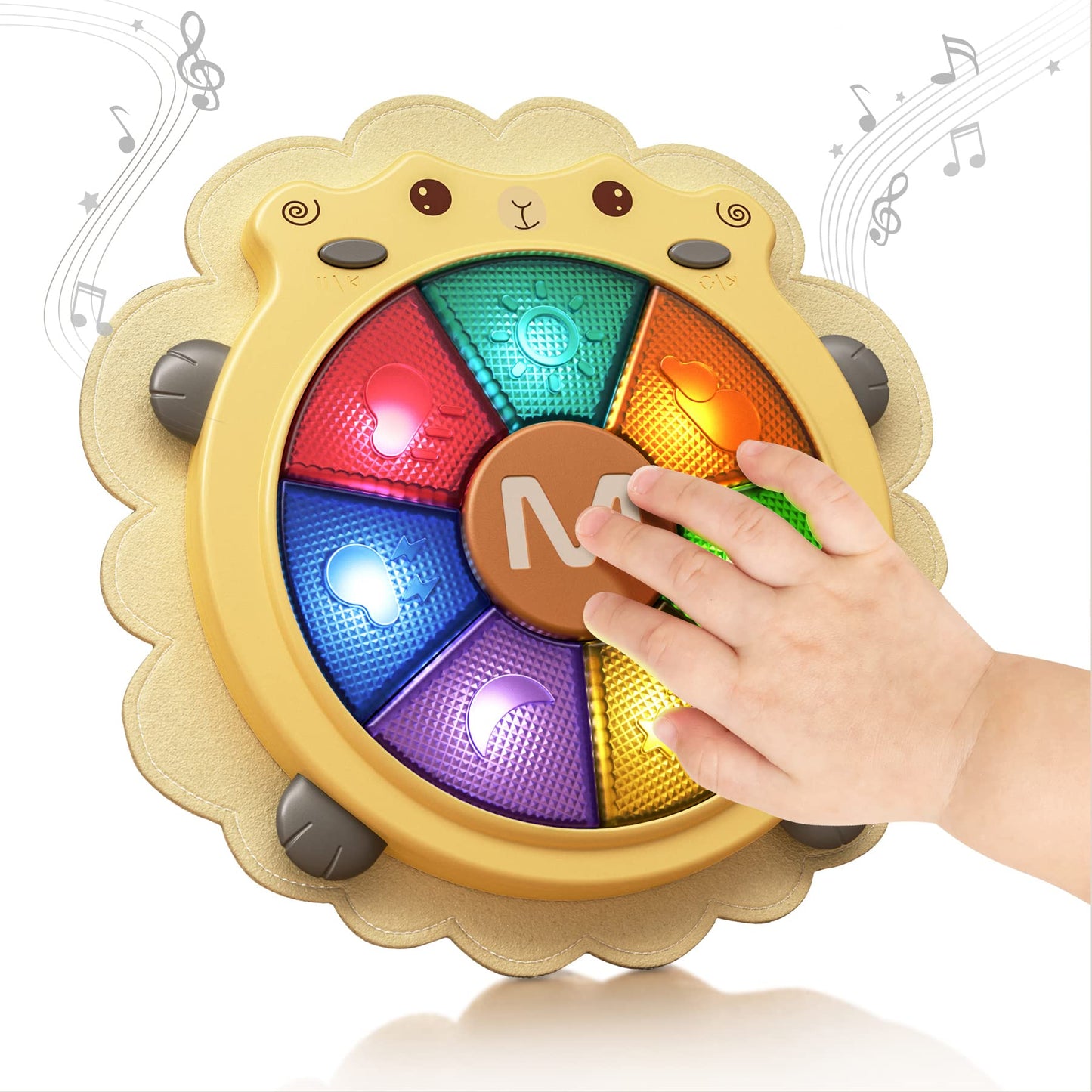 Musical Lamb Toy with Light by TUMAMA KIDS