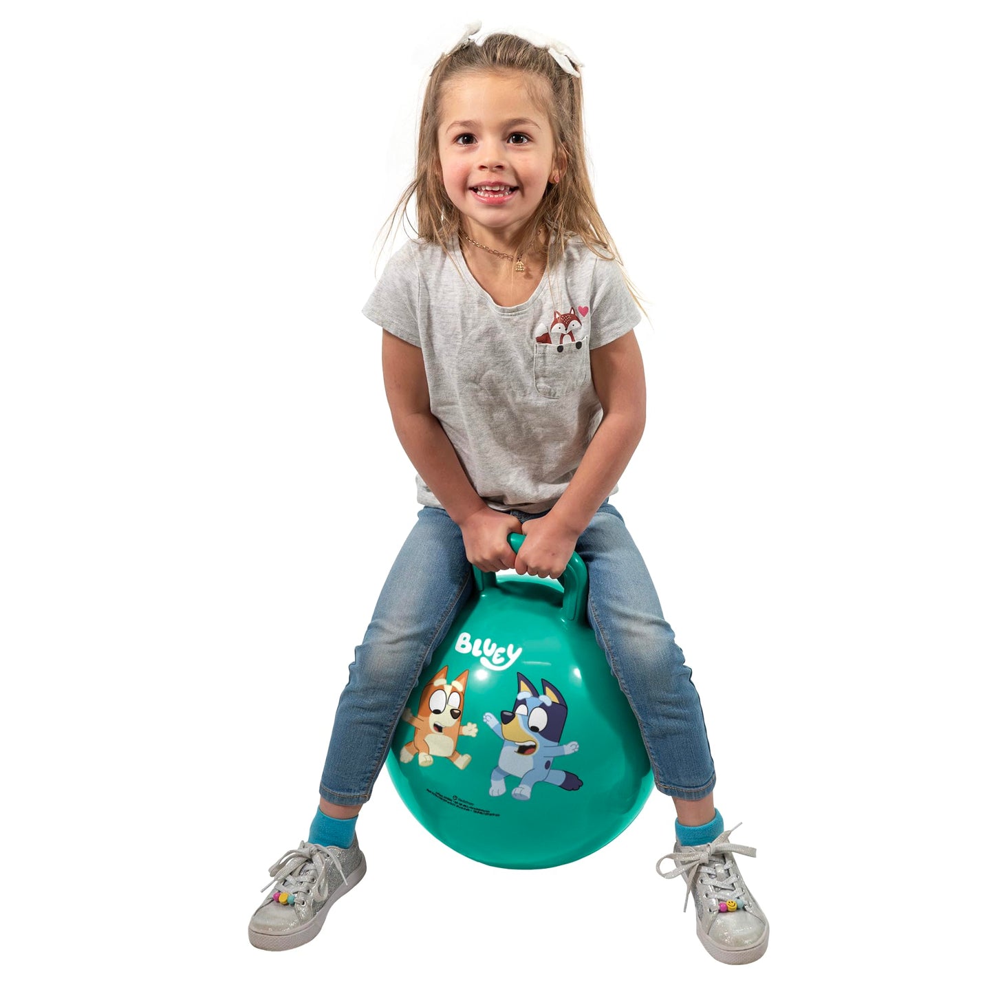 Hedstrom Hopper Ball, Jumping Ball for Kids, 15 Inch, Bluey