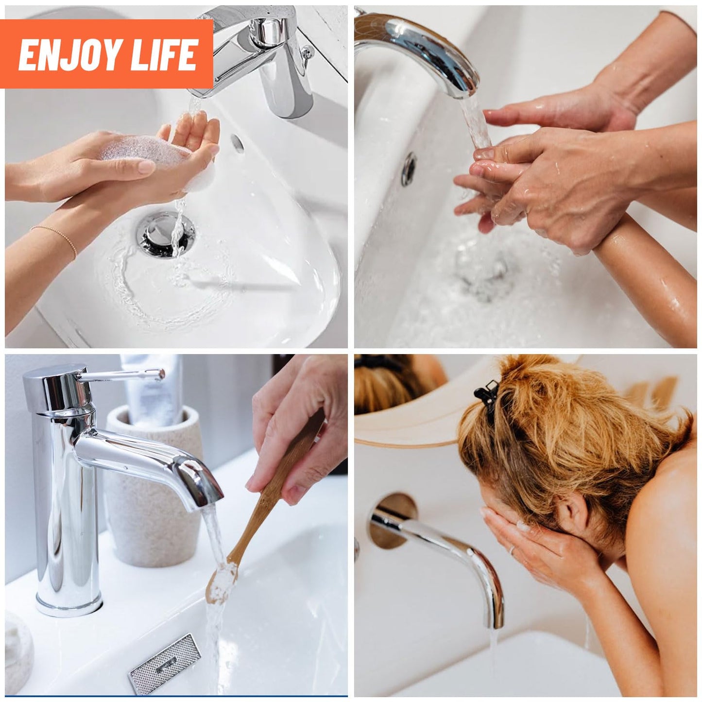 Vakabiu 2024 New Pop Up Bathroom Sink Drain Strainer Hair Catcher, Sink Drain Stopper with Removable Stainless Steel Filter Basket,for US Bathroom Sink Stopper Replacement (2PCS)