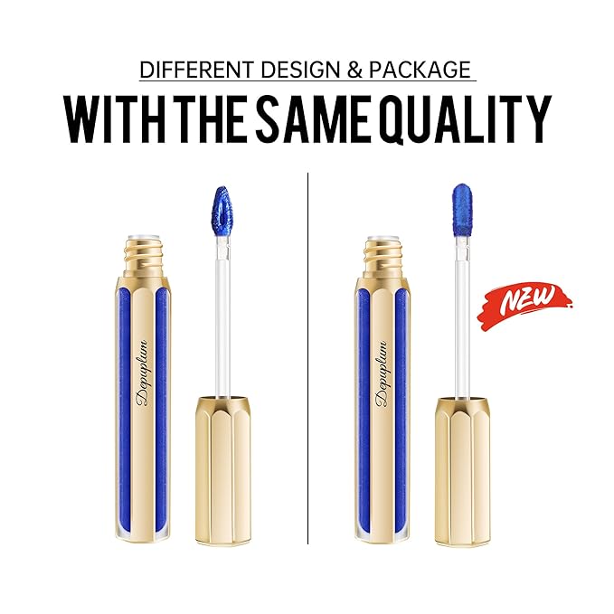 Purple Lipsticks for Women Metallic Lipstick Long Lasting Lip Gloss Metal Shine Lightweight Hydrating Full Coverage Lip Color, DP102 Piggy