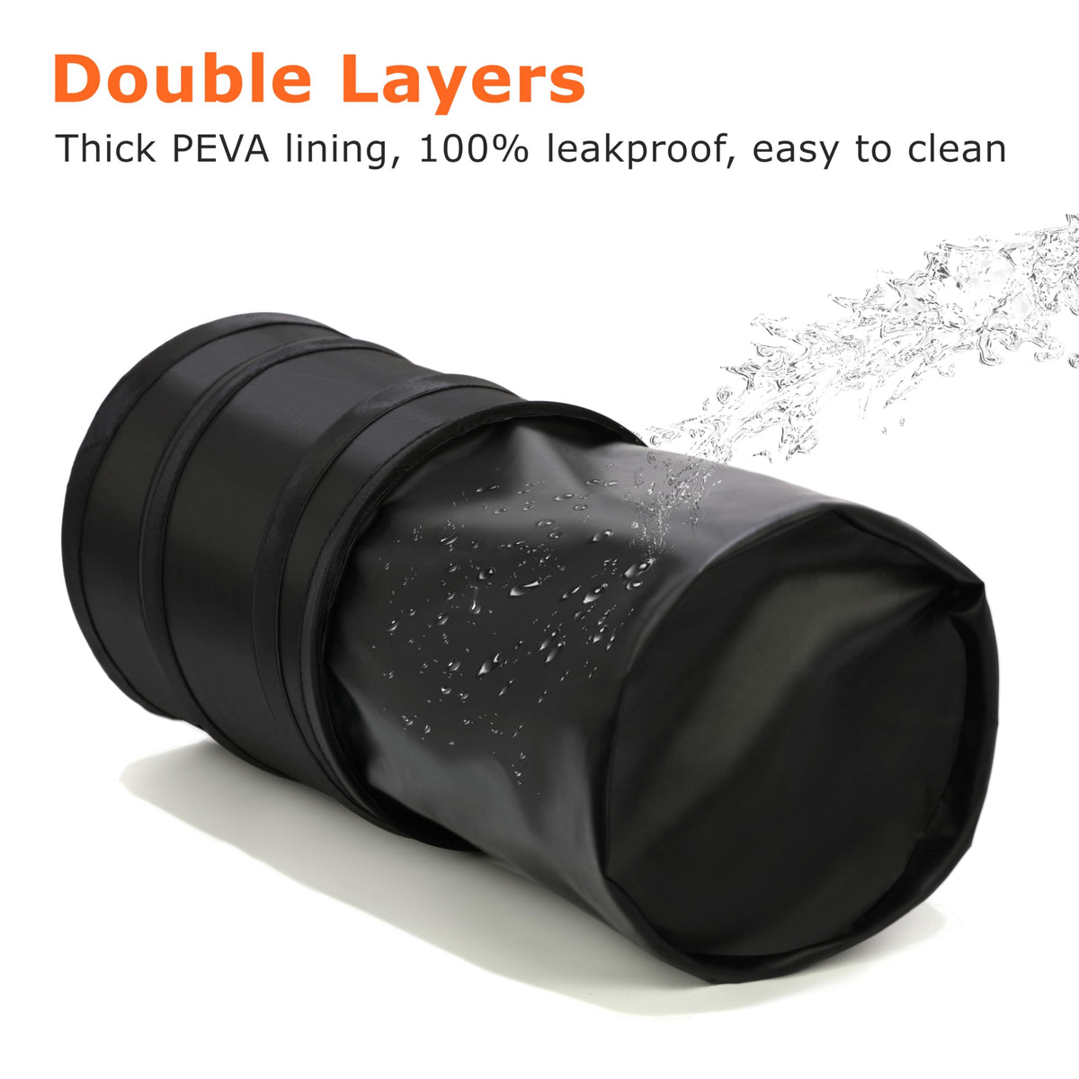 New Leakproof Car Trash Can