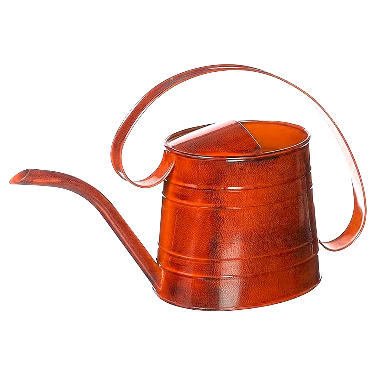 Robert Allen MPT01506 Danbury Metal Watering Can, Tango Orange