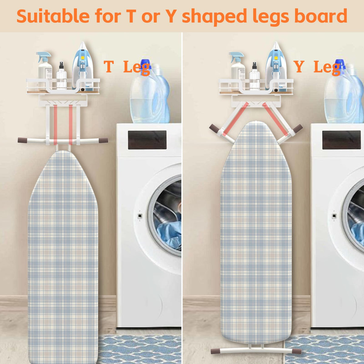Ironing Board Hanger Wall Mount