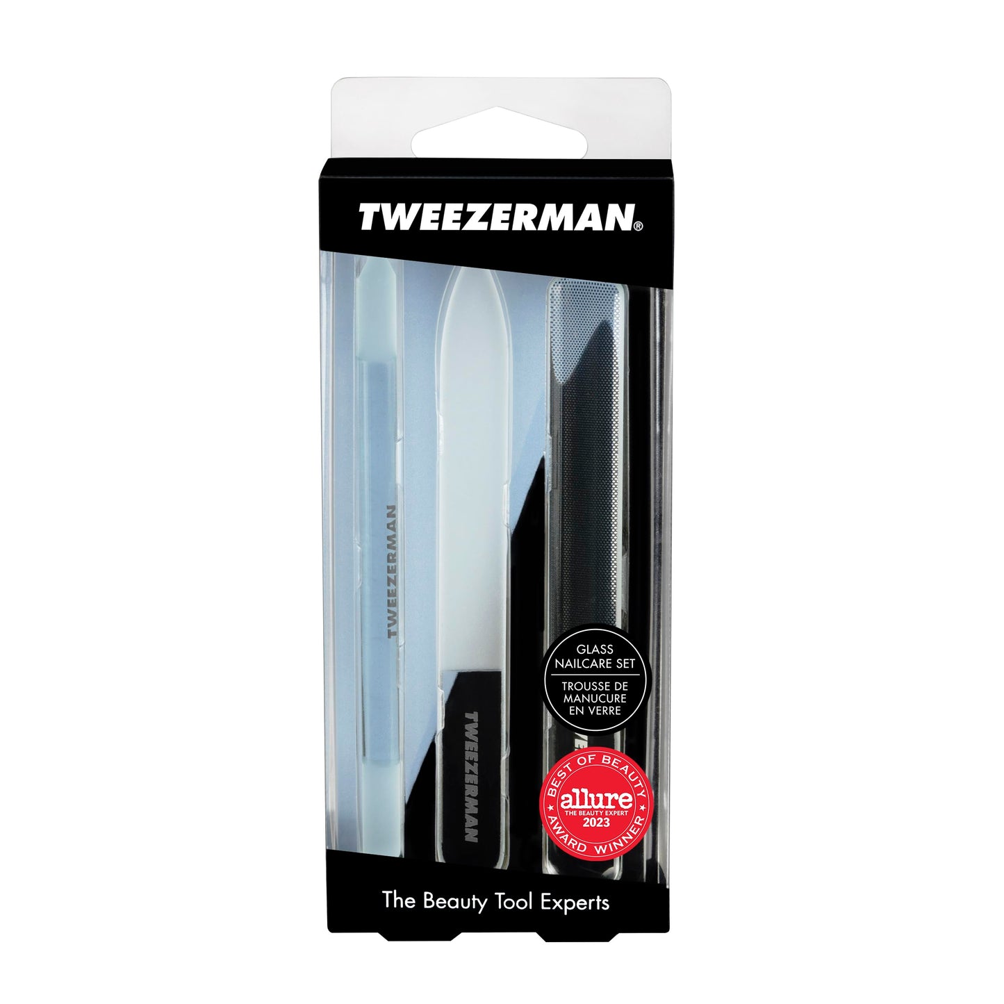 Tweezerman Glass Nailcare Set