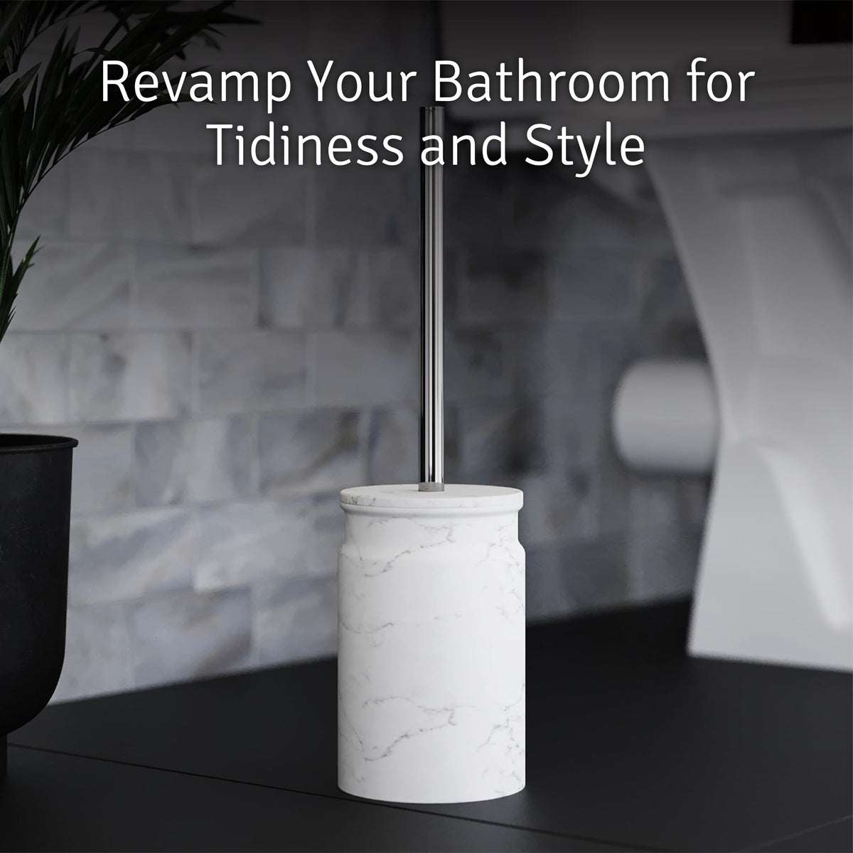 Toilet Brush and Holder Set