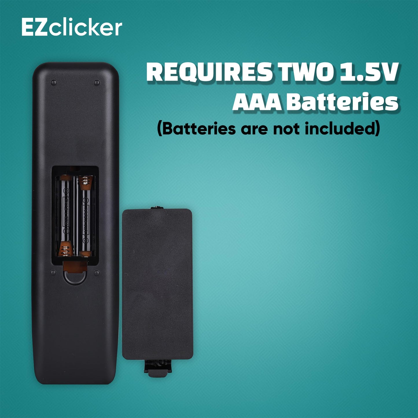 LG Replacement TV Remote Compatible with LG TV's ONLY (Black) Big Button, Simplified and Easy to Use (2xAAA Batteries not Included)