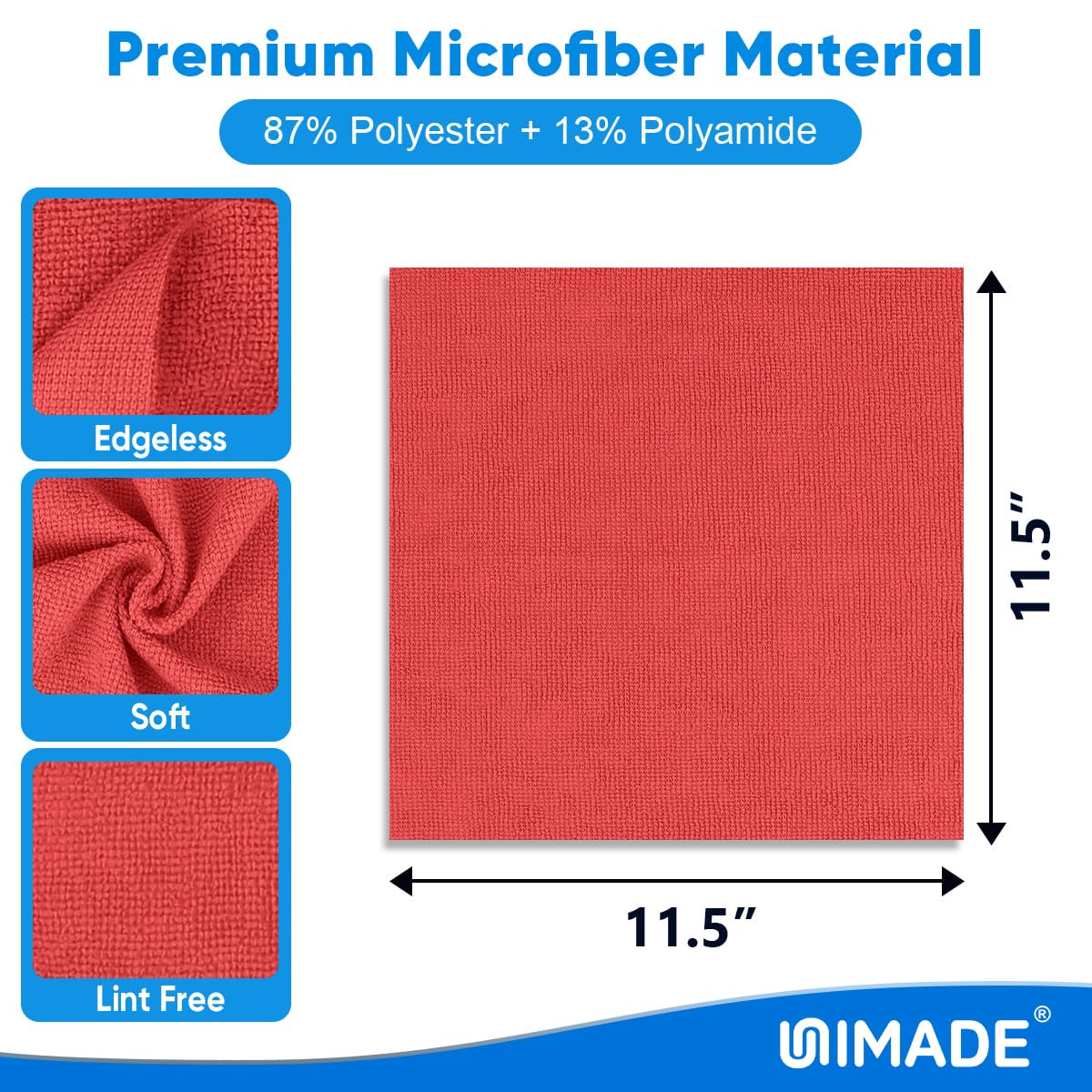 Microfiber Cleaning Cloth (20 Count)