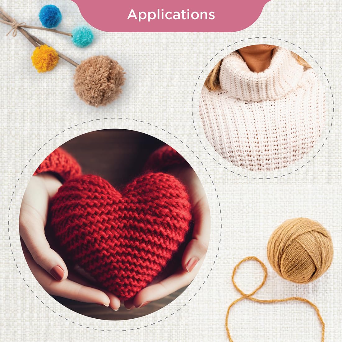 KnitPro The Mindful Collection Kindness Interchangeable Needle Set 4" (10cm) | 7 US Sizes (2.5-10)