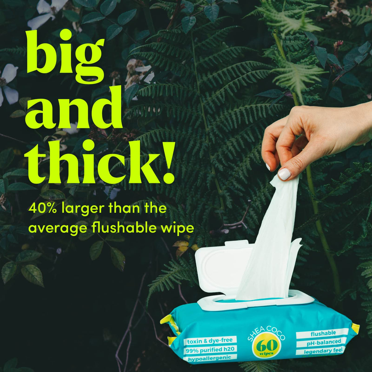 Flushable Wipes (418 Count)