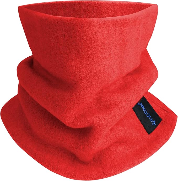 TICONN Neck Gaiter Face Cover Scarf, Breathable Sun & Wind-proof for Skiing Fishing Hiking Cycling