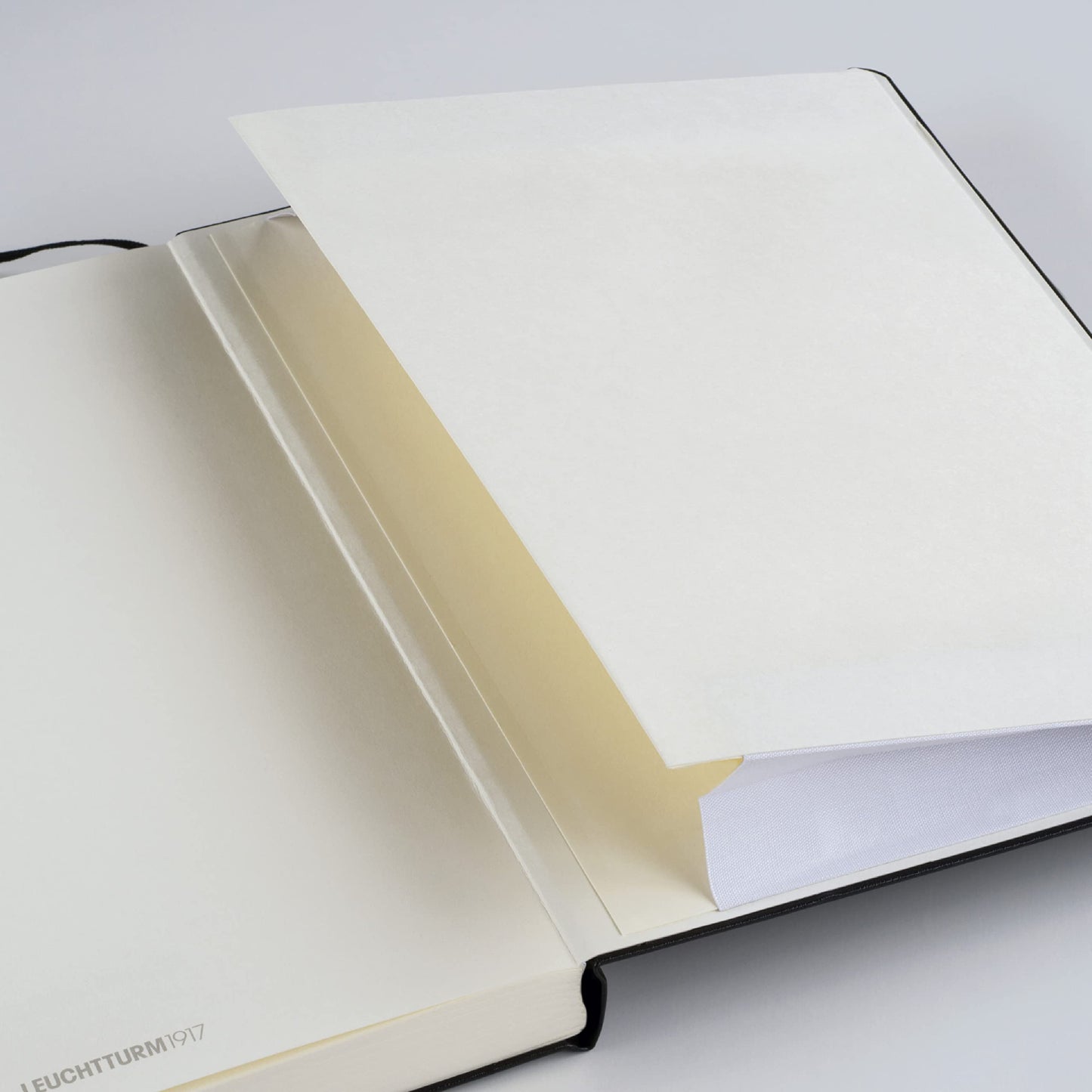 LEUCHTTURM1917 - Notebook Hardcover Master Slim A4+ - 123 Numbered Pages for Writing and Journaling (Sage, Plain)
