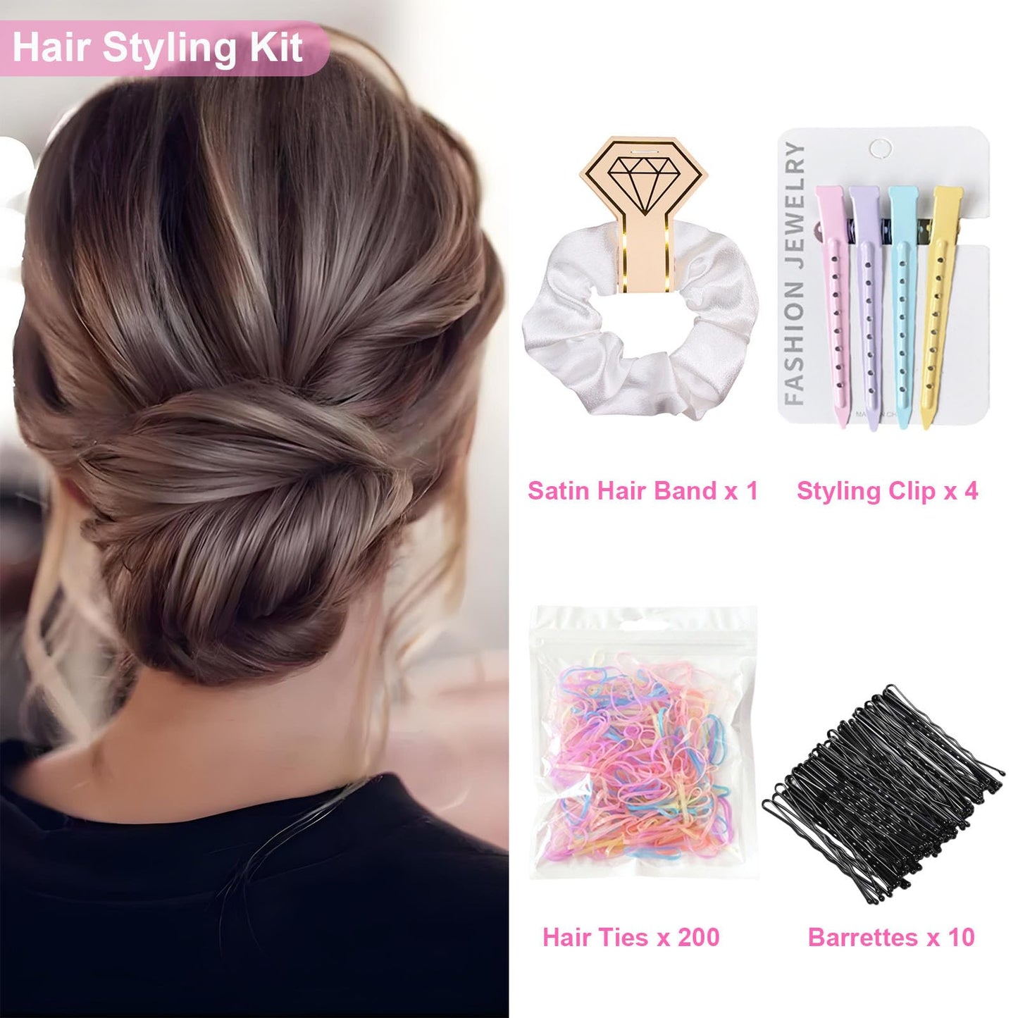 Wedding Emergency Kit, Women's 40+ Essentials Items Bridal Emergency Kit for Wedding Day, Travel Kit Personal Care Survival Set with Bride Makeup Bag