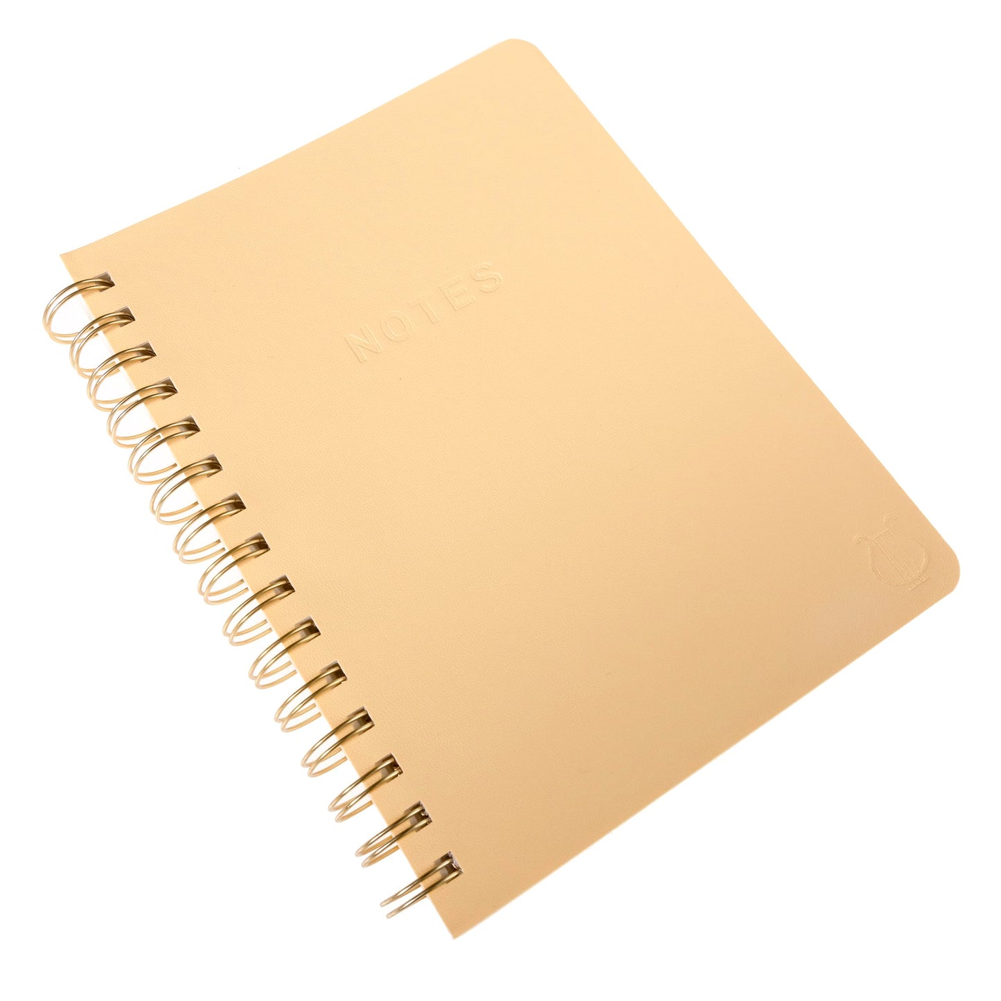 Graphique Apollo Vegan Leather Journal, Spiral Notebook for Writing, 192 Lined Pages, 6” x 8”