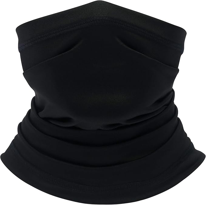UV Protection Cooling Neck Gaiter Face Mask Scarf for Men - Windproof Neck Cover Bandana Neck Warmer Mask