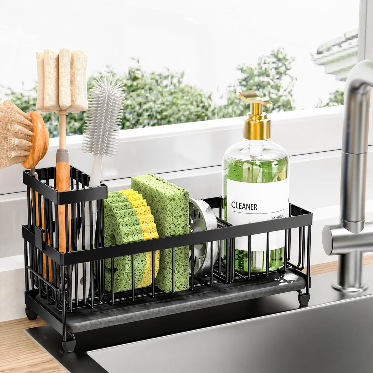 Sponge Holder for Kitchen Sink