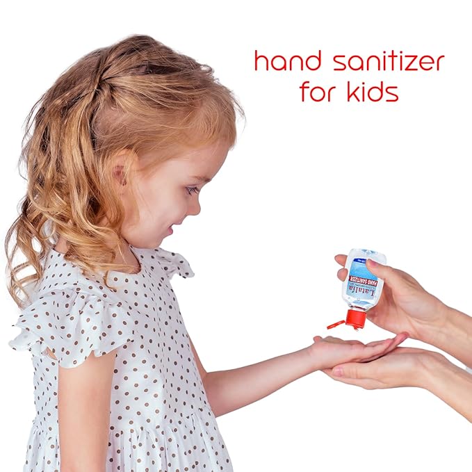 Latalia Mini Hand Sanitizer Travel Size Pack of 432 | 1.85 fl oz with 80% Alcohol Small Hand Sanitizer Bulk For Non-Sticky, Unscented, Gentle & Fresh Hands Anytime