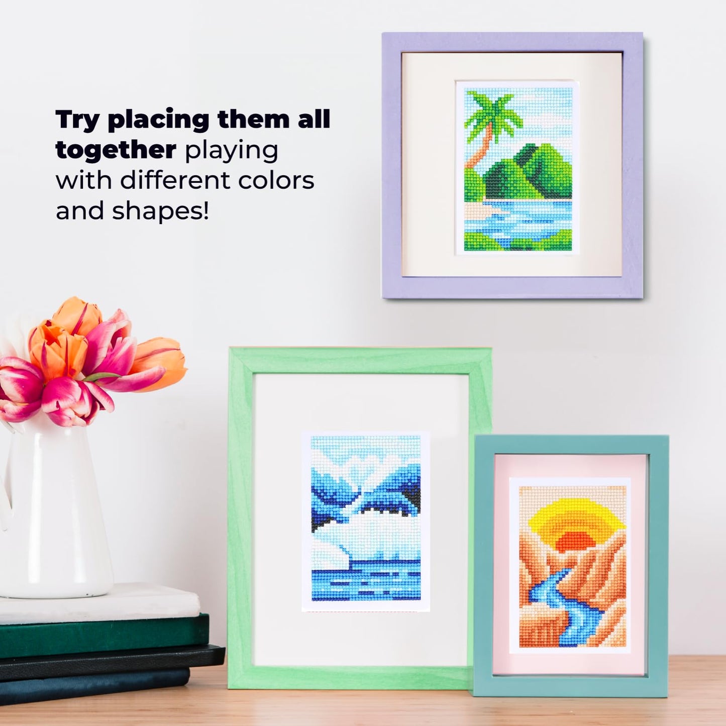 Citrichand Landscape Diamond Art Kits for Adults 10 Pack (4.7×6.6 in) – DIY Stress Relief Art Therapy Craft | Premium Design & Packaging | Relaxing Mindfulness Gift for Adult & Kid. (Landscape)