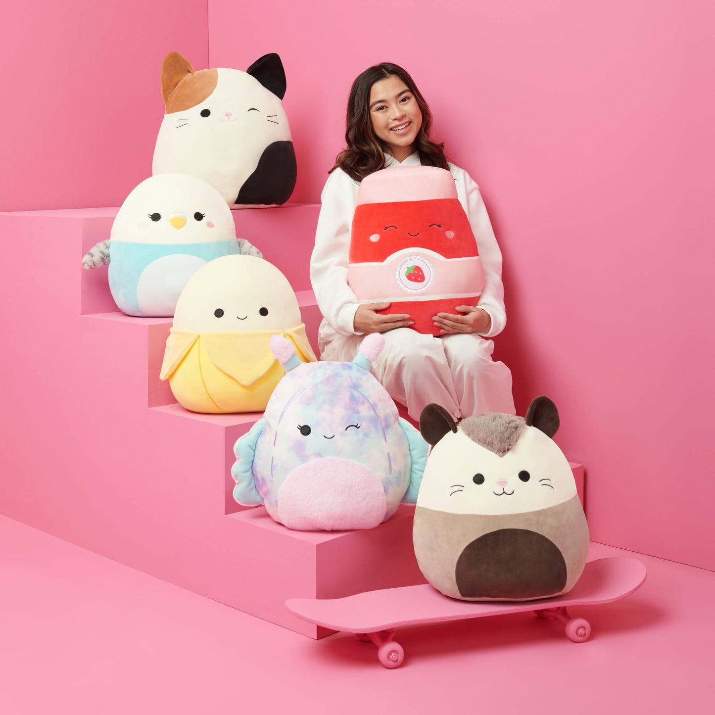 Squishmallows Original 12in Marvel Rocket Plush (Medium-Sized)