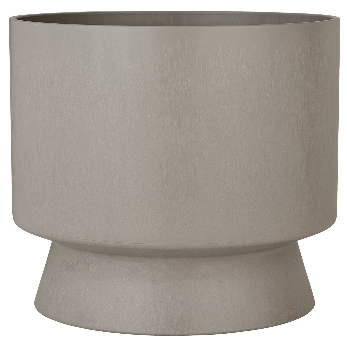 Rosendahl Recycled Flower Pot, Sand, 11.8" D x 10.4" H, Designed by Signe Wenneberg, Gift Box Included