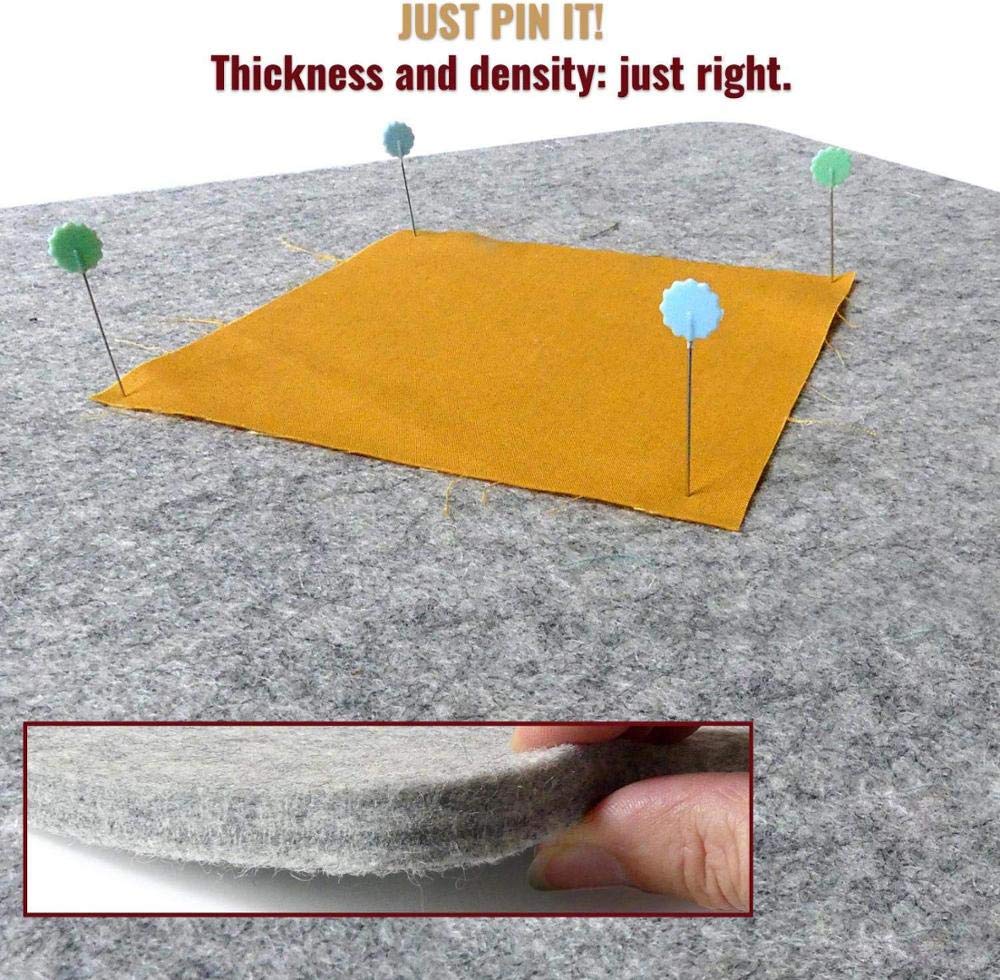 Wool Pressing Mat 24" x 17" for Quilting