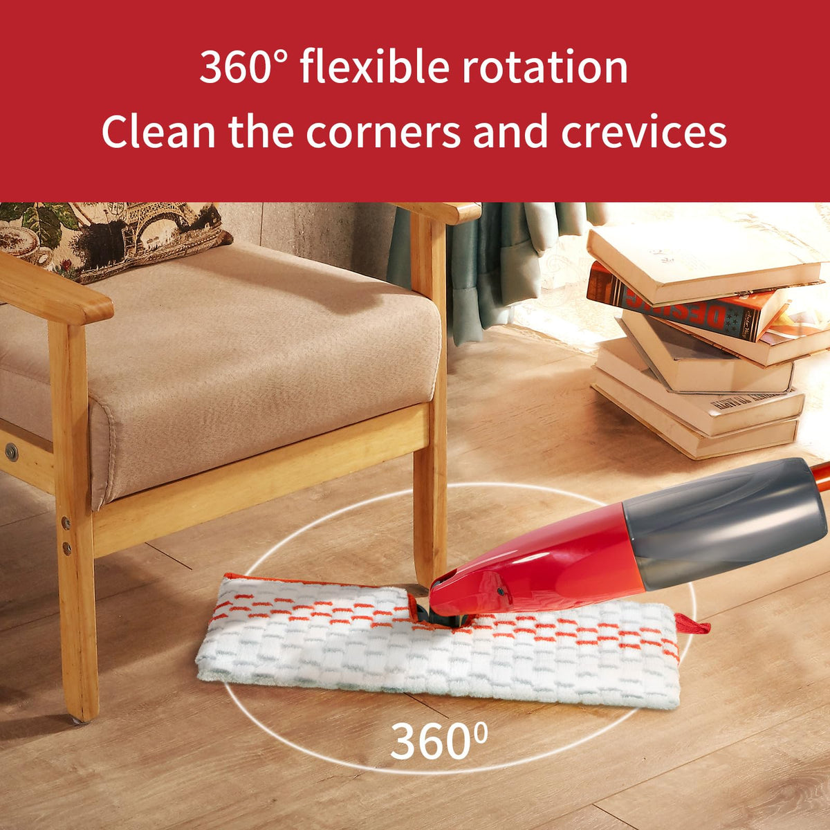 5 Pack Microfiber Mop Refills (5 Count)
