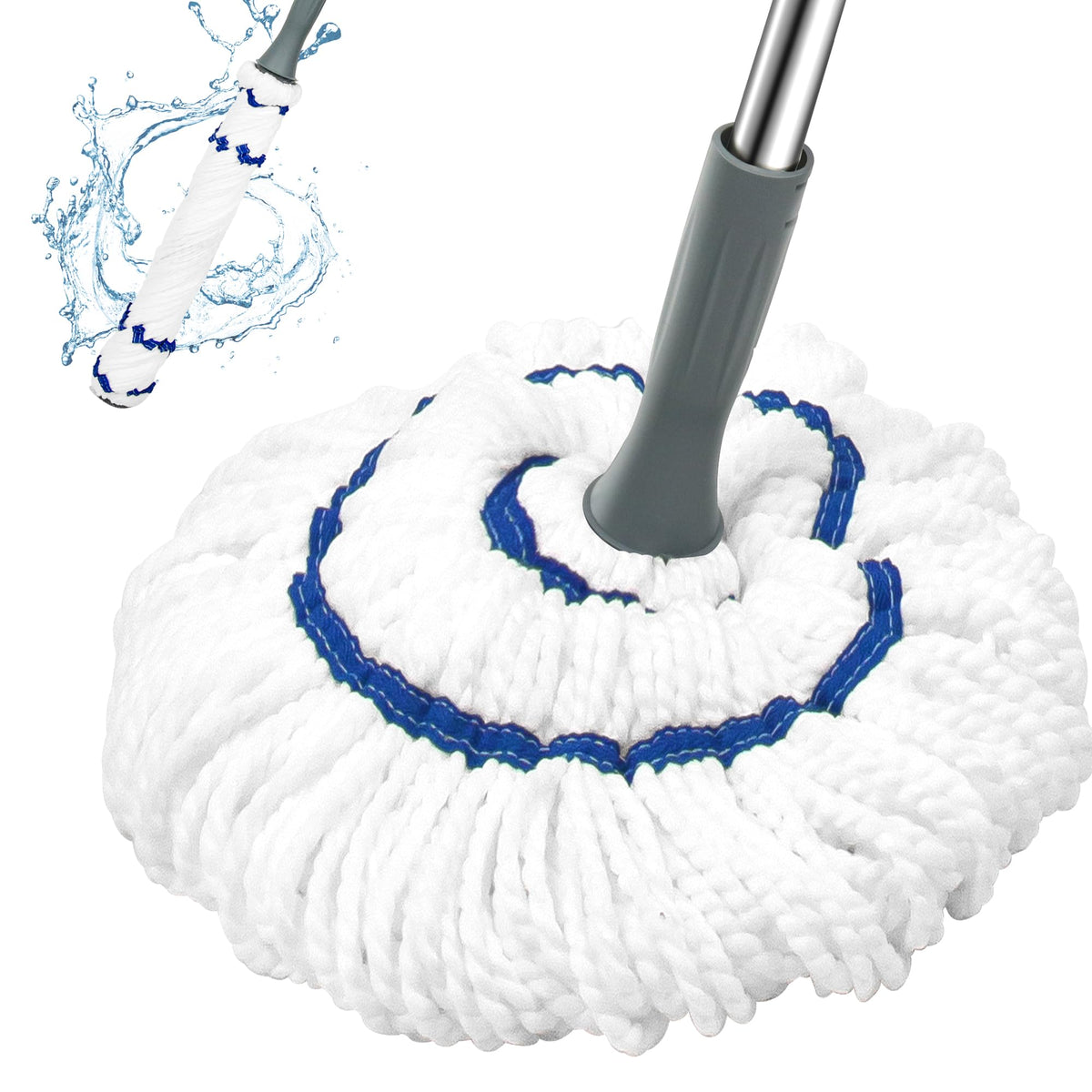 Self Wringing Mop Easy Squeeze Cleaning Twist Mop