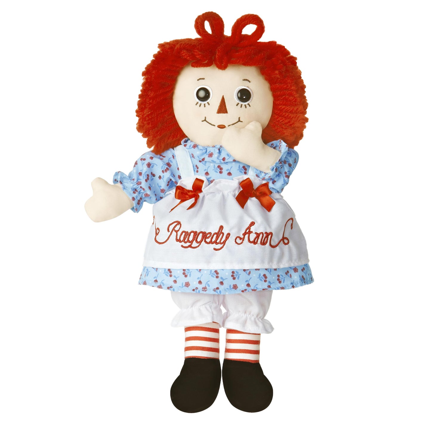 Aurora® Timeless Raggedy Ann & Raggedy Andy® Raggedy Ann Classic Stuffed Doll - Cherished Memories - Lasting Play - Multicolor 12 Inches