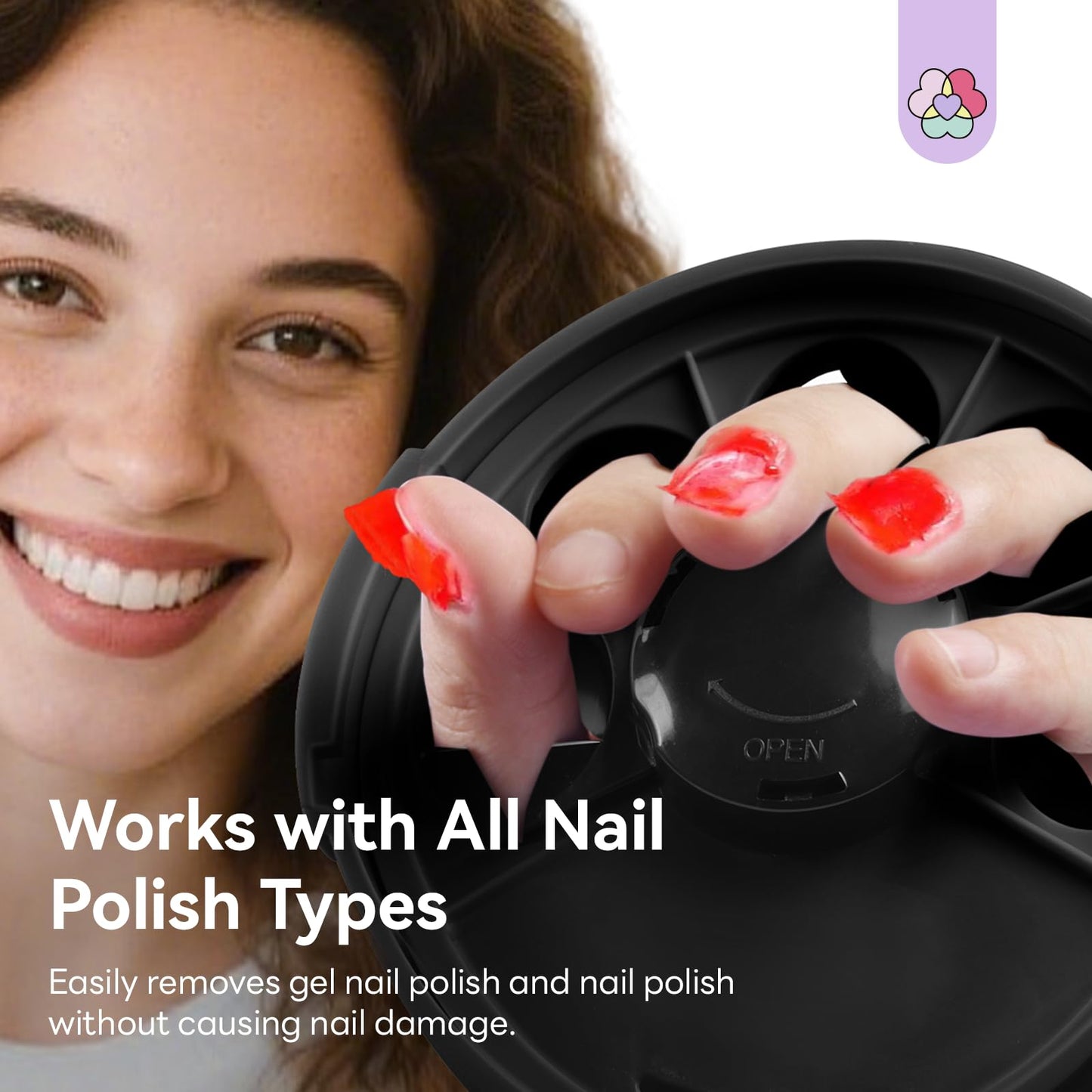 Saviland Essentials Nail Polish Remover Machine: Nail Soaking Bowl & Acetone Nail Polish Remover Gel Nail Remover Machine with Nail Soak off Bowl Soaker Tech Acrylic Nail Remover Steam Salon Home DIY