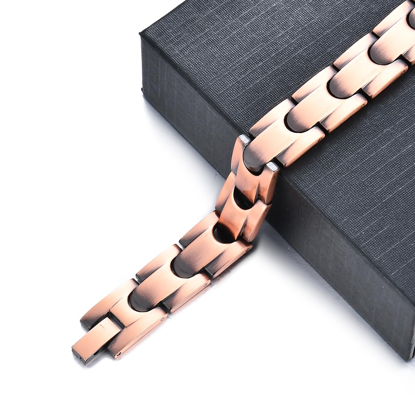 Picalela 99% High-Purity Solid Copper Bracelets for Women with Magnets, Adjustable Clasp + Double-Layer Textured Design, Ideal for Daily Styling & Wellness Gifting