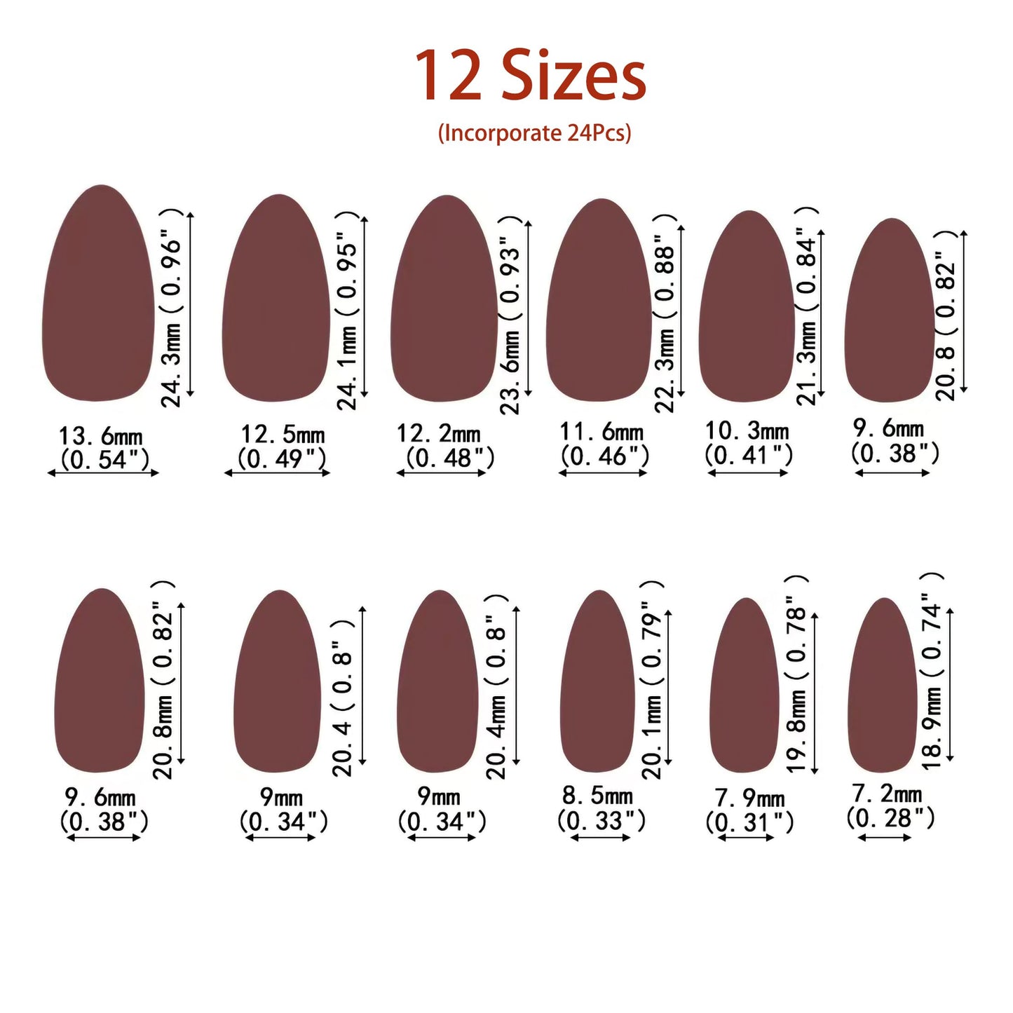 Glitter Black Press on Nails,By Artificial Apply UV Top Coat, Almond Shape Galaxy Fake Nails Stick Glue on Nails Set Reusable Complete Set of 24pcs