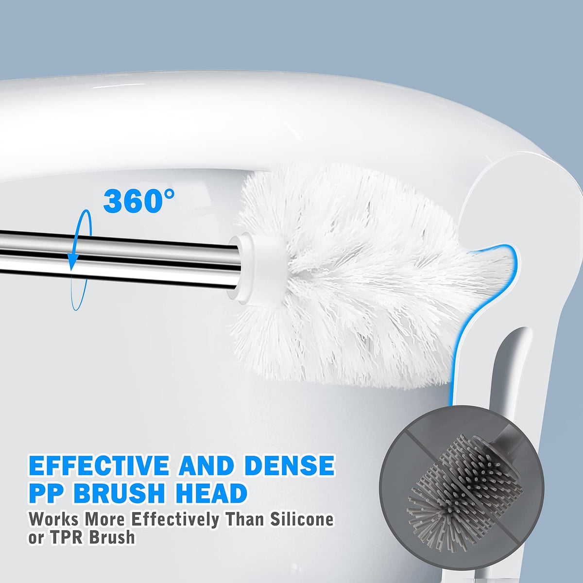Toilet Brush and Holder (9.99 Count)