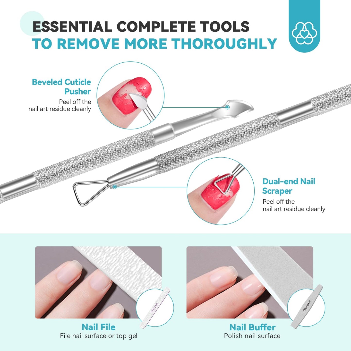 SAVILAND Nail Soaking Bowl Heated: Gel Nail Polish Remover Machine Automatic Quick Remove Gel Steam Soak off Gel Polish Remover Electric Nail Polish Remover Nail Salon Home DIY