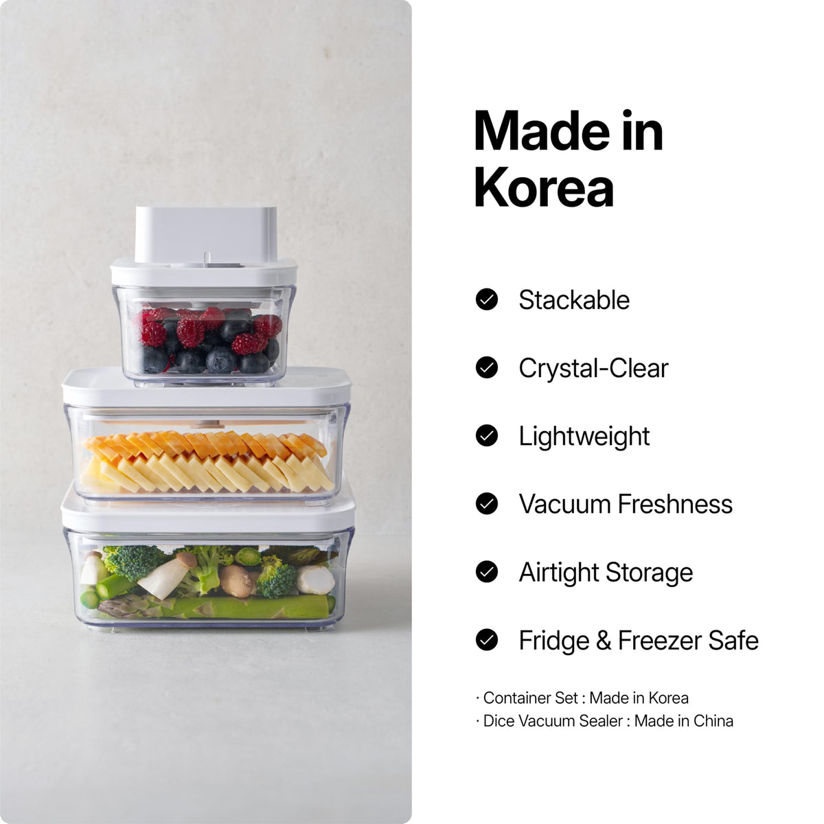Premium Airtight Food Storage Container. Meal Prep 0.85qt 5pc (5 Count)