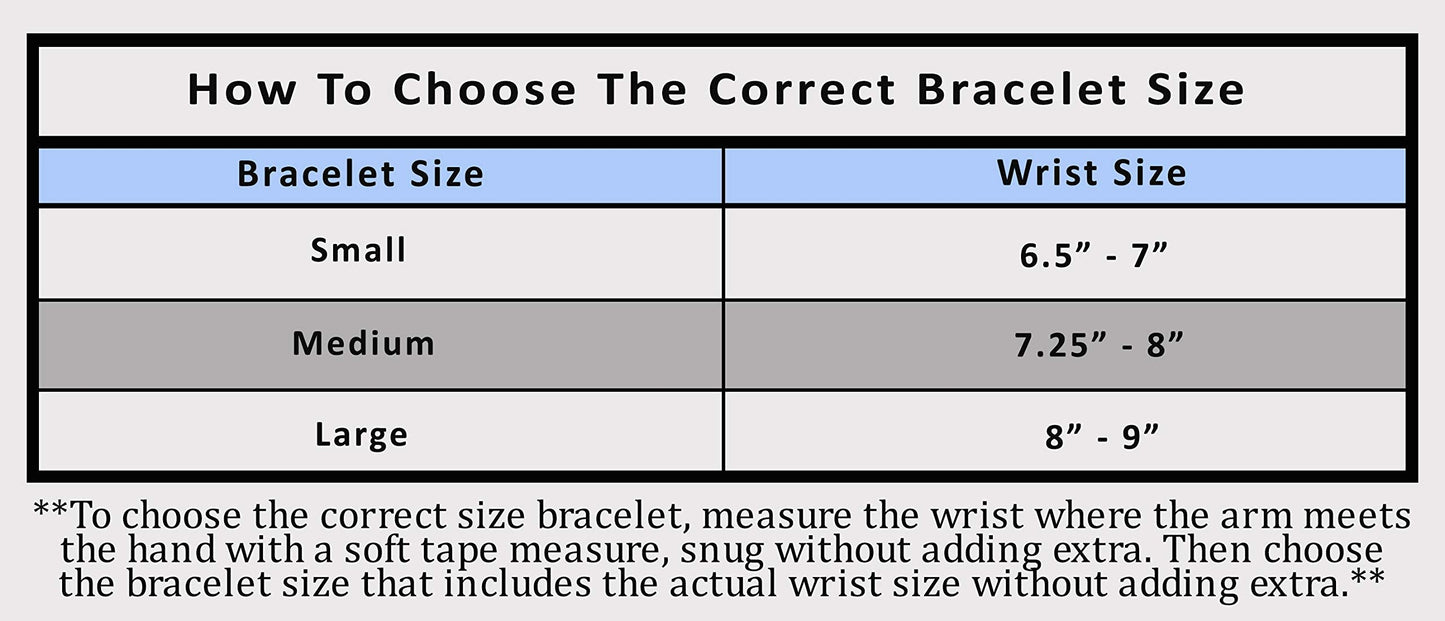 MAGNETJEWELRYSTORE Copper Magnetic Bracelet, For Men and Women, High Power Magnets, Adjustable Bangle Waves